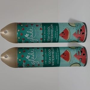 Two (2) Glade Stay Cool Watermelon Limited Edition Room Spray